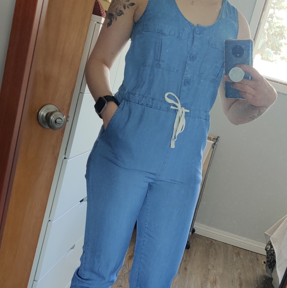 Thread & Supply | Denim jumpsuit - Picture 3 of 4